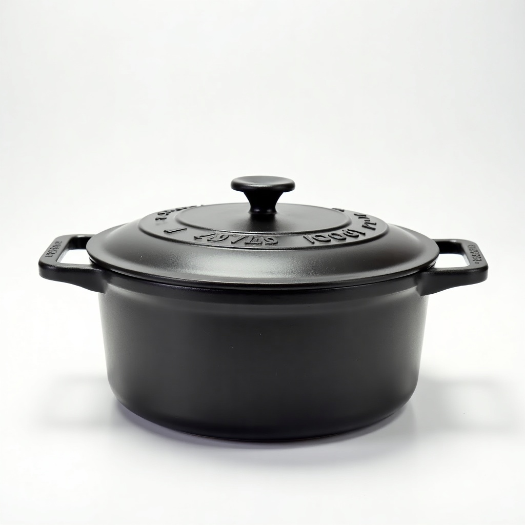 Lodge 8-Quart Enameled Cast Iron Dutch Oven